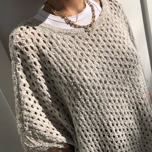 knit pullover!